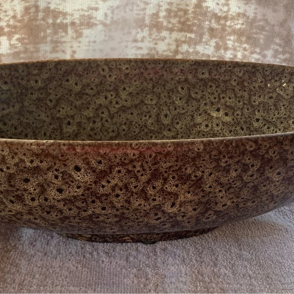 Stylish Multi Color Brown Decorative Bowl